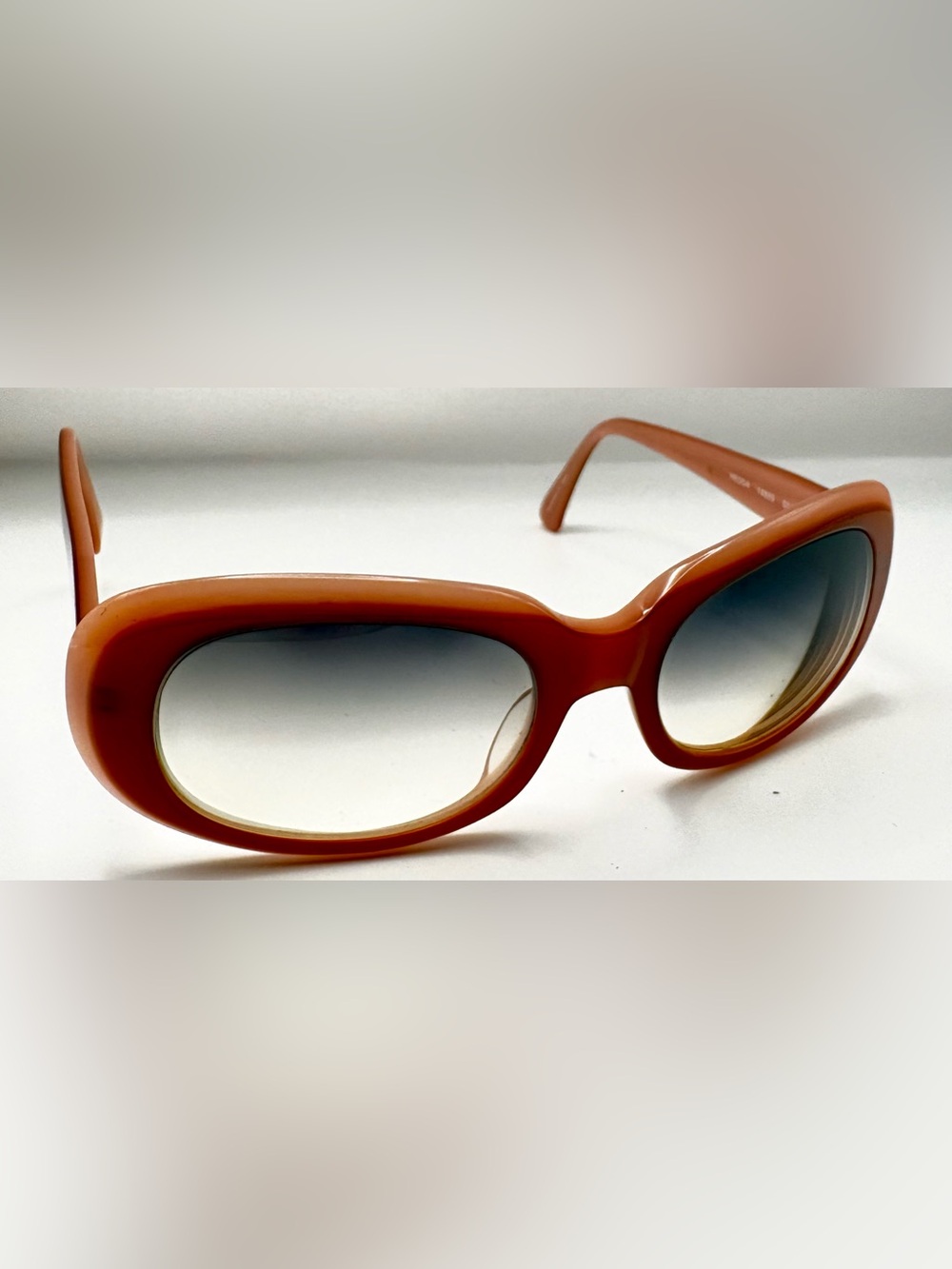 Corinne McCormack Hedda Brown Oval Sunglasses Frames Only